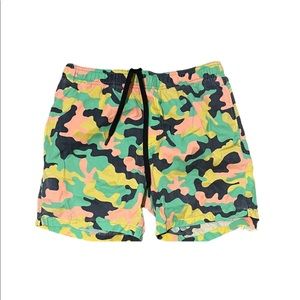 ASOS Camouflage Swim Trunks